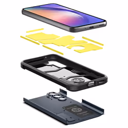 Spigen ACS05884 6.4" Housse Noir, Bleu