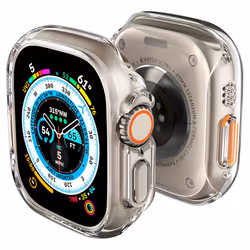 Spigen ACS05917, Emplacement, Smartwatch, Transparent, Apple, Apple Watch Ultra (49mm), Polycarbonate (PC)