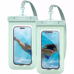 Spigen Aqua Shield A601, Activité nautique, Universel, Couleur menthe, Polyuréthane thermoplastique (TPU), 30 m, IPX8