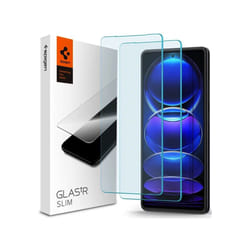 Spigen GLAS.tR Slim Protection d'écran transparent POCO 2 pièce(s)