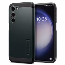 Spigen ACS06082, Housse, Samsung, Galaxy S23+, 16,8 cm (6.6"), Vert