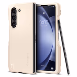 Spigen ACS06210, Housse, Samsung, Samsung Galaxy Z Fold 5, 19,3 cm (7.6"), Ivoire, Perle