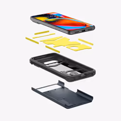 Spigen Tough Armor 6.16" Housse Gris