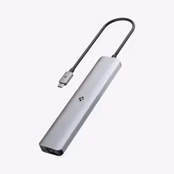 Spigen Multi Hub, Universal Compatibility with majority of laptop devices, Gris