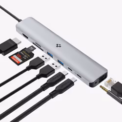 Spigen Multi Hub station d'accueil Gris