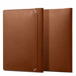 Spigen Universal Laptop Pouch Valentinus 16'' 16" Étui sac à dos Marron