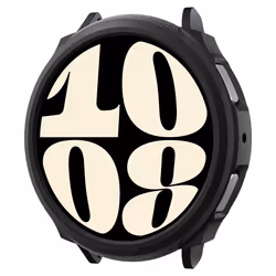 Spigen Liquid Air, Emplacement, Smartwatch, Noir, Samsung, Galaxy Watch 6 (40mm), Polyuréthane thermoplastique (TPU)