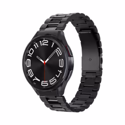 Spigen AMP06490, Bande, Smartwatch, Noir, Samsung, Samsung - Galaxy Watch 6 Classic (47mm), Acier inoxydable