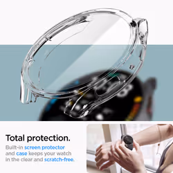 Spigen Ultra Hybrid Emplacement Transparent Polycarbonate (PC), Polyuréthane thermoplastique (TPU) - Vue supplémentaire 14