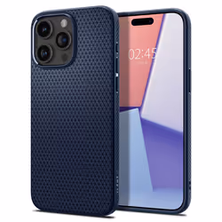 Spigen ACS06563, Housse, Apple, iPhone 15 Pro Max, 17 cm (6.7"), Bleu, Marine