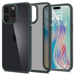 Spigen ACS06569 6.7" Housse Vert, Transparent