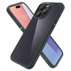 Spigen ACS06569 6.7" Housse Vert, Transparent