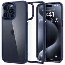 Spigen ACS06573, Housse, Apple, iPhone 15 Pro Max, 17 cm (6.7"), Marine