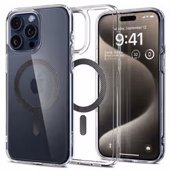 Spigen ACS06578, Housse, Apple, iPhone 15 Pro Max, 17 cm (6.7"), Charbon