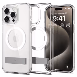 Spigen ACS06583, Housse, Apple, iPhone 15 Pro Max, 17 cm (6.69"), Transparent