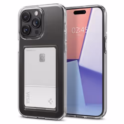 Spigen ACS06587, Housse, Apple, iPhone 15 Pro Max, 17 cm (6.69"), Transparent
