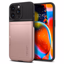 Spigen ACS06590 6.7" Housse Or rose
