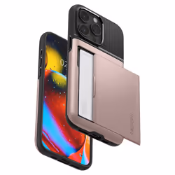 Spigen ACS06590 6.7" Housse Or rose