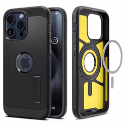 Spigen ACS06594, Housse, Apple, iPhone 15 Pro Max, 17 cm (6.7"), Noir