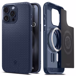 Spigen ACS06598, Housse, Apple, iPhone 15 Pro Max, 17 cm (6.7"), Marine