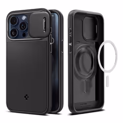 Spigen ACS06599, Housse, Apple, iPhone 15 Pro Max, 17 cm (6.7"), Noir
