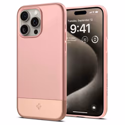 Spigen ACS06610, Housse, Apple, iPhone 15 Pro Max, 17 cm (6.7"), Or rose