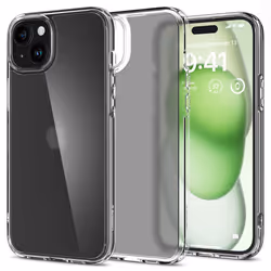 Spigen ACS06655, Housse, Apple, iPhone 15 Plus, 17 cm (6.7"), Transparent