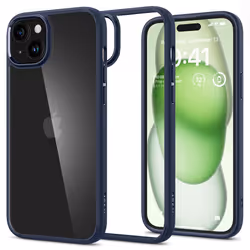 Spigen ACS06659, Housse, Apple, iPhone 15 Plus, 17 cm (6.7"), Marine