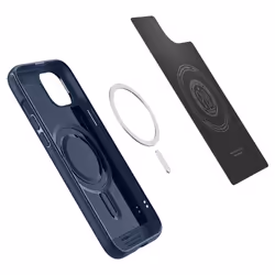 Spigen Mag Armor 6.7" Housse Bleu