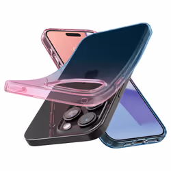 Spigen ACS06700 6.1" Housse Bleu, Rose