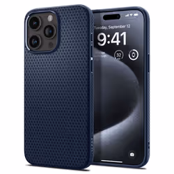 Spigen ACS06705, Housse, Apple, iPhone 15 Pro, 15,5 cm (6.1"), Marine