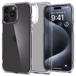 Spigen ACS06708, Housse, Apple, iPhone 15 Pro, 15,5 cm (6.1"), Transparent