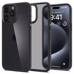 Spigen ACS06709, Housse, Apple, iPhone 15 Pro, 15,5 cm (6.1"), Noir