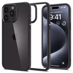 Spigen ACS06713, Housse, Apple, iPhone 15 Pro, 15,5 cm (6.1"), Noir