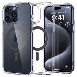 Spigen ACS06716, Housse, Apple, iPhone 15 Pro, 15,5 cm (6.1"), Graphite