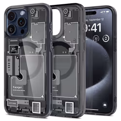 Spigen ACS06721, Housse, Apple, iPhone 15 Pro, 15,5 cm (6.1"), Noir