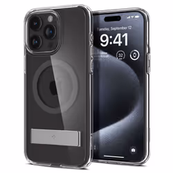 Spigen ACS06723, Housse, Apple, iPhone 15 Pro, 15,5 cm (6.1"), Graphite