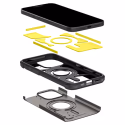 Spigen ACS06732 6.1" Housse Gris, Métallique
