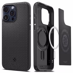 Spigen ACS06736, Housse, Apple, iPhone 15 Pro, 15,5 cm (6.1"), Noir