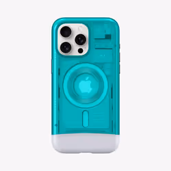 Spigen Classic C1 MagFit, Housse, Apple, iPhone 15 Pro, 15,5 cm (6.1"), Bleu
