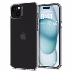 Spigen ACS06786, Housse, Apple, iPhone 15, 15,5 cm (6.1"), Transparent