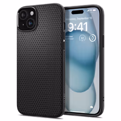 Spigen ACS06790, Housse, Apple, iPhone 15, 15,5 cm (6.1"), Noir