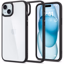 Spigen ACS06799, Housse, Apple, iPhone 15, 15,5 cm (6.1"), Noir