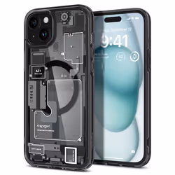 Spigen ACS06806, Housse, Apple, iPhone 15, 15,5 cm (6.1"), Noir