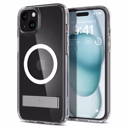 Spigen ACS06807, Housse, Apple, iPhone 15, 15,5 cm (6.1"), Transparent
