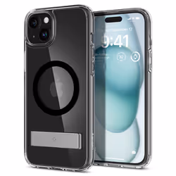 Spigen Ultra Hybrid S, Housse, Apple, iPhone 15, 15,5 cm (6.1"), Transparent