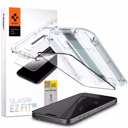 Spigen Glas.tR EZ Fit HD, Apple, iPhone 15 Pro Max, Noir, Transparent, 1 pièce(s)