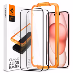 Spigen Glas.tR AlignMaster, Apple, iPhone 15 Plus, Transparent, 2 pièce(s)