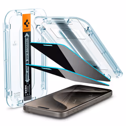 Spigen AGL06894, Apple, iPhone 15 Pro, Résistant aux rayures, Transparent, 1 pièce(s)