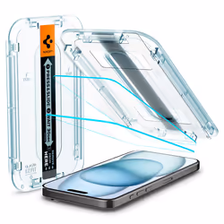 Spigen AGL06903, Apple, iPhone 15, Transparent, 2 pièce(s)